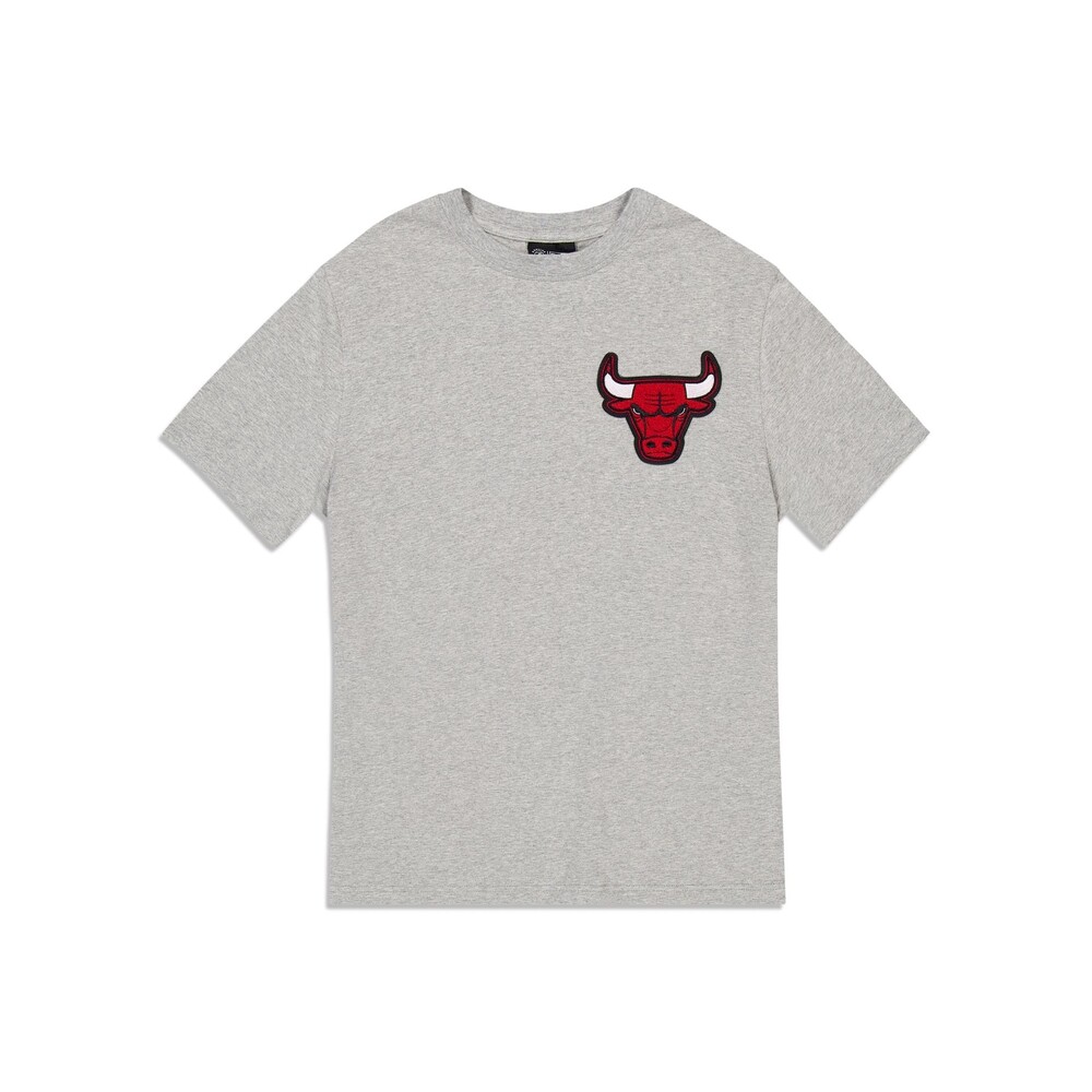 New Era Chicago Bulls Gray Logo Select T-Shirt - Size M